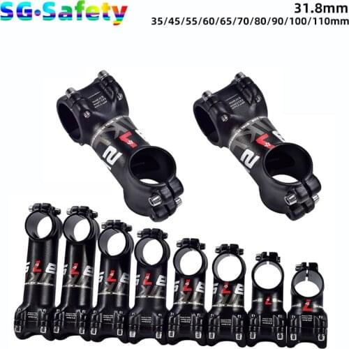 SHIKRA 31.8mm Bike Stem 7 Degree Ultralight MTB Road/Mountain Bike Handlebar Stem 35/45/55/65/70/80/90/100/110mm Bicycle Parts