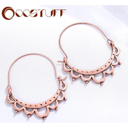 Vintage Geometric Drop Earrings Ethnic Jewelry for Women Long Hanging Suspension Pendientes Unusual Thing Decorative Accessories