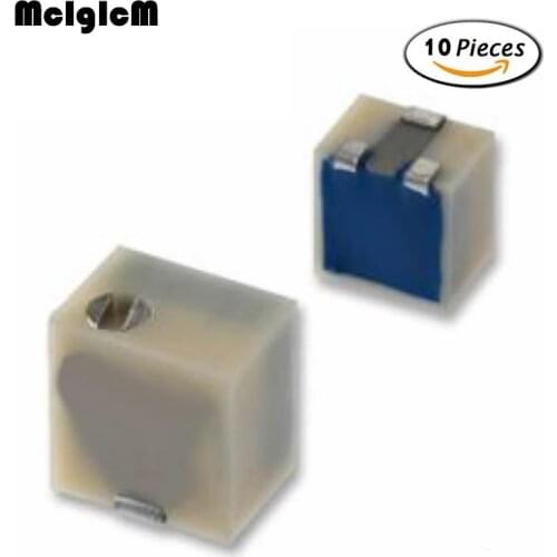 10pcs 3224W 4mm SMD Trimmer Potentiometer adjustable resistance 20K ohm 3224W-1-203E