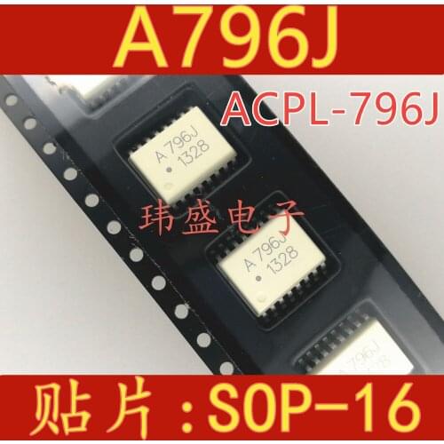 10pcs ACPL-796J SOP-16 HCPL-796J A796J