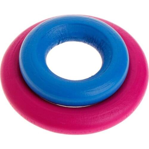 10 Pcs/Set Wooden Ring Parrot Toys Bite Chew Play Natural Colorful Rings Decoration Birds Parakeet Toy DIY Accessories