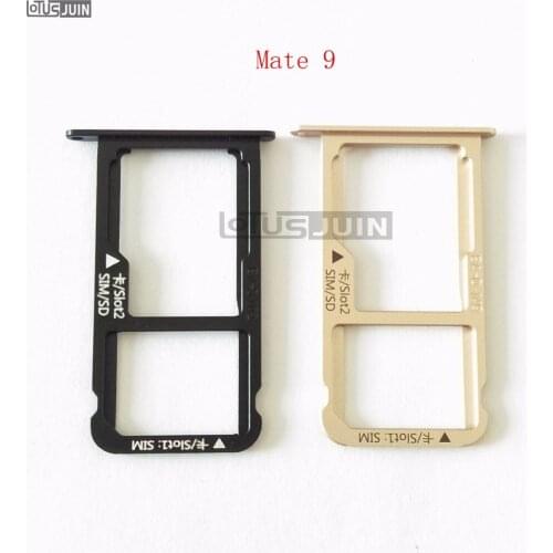 10PCS New SIM Card Tray Micro SD Card Holder Slot Adapter Parts For Huawei Mate 9