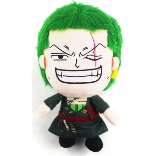 35cm One Piece Zoro Roronoa Anime Soft Stuffed Plush Toy Doll