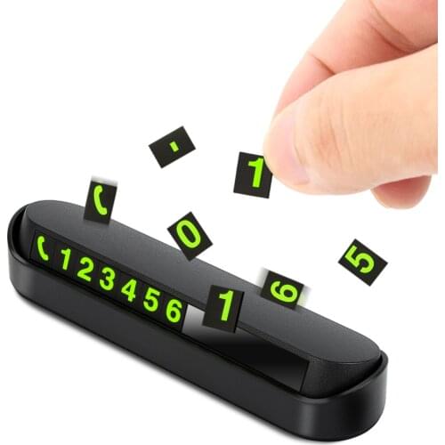 Car Temporary Parking Card Car accessories for nissan qashqai j11 j10 x trail t32 t31 juke tiida note leaf