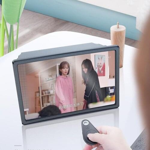 Bluetooth Remote Magnifier 3D Magnifier Radiation Protection Glasses 3D Screen Phone Holder 3D Screen Video Amplifier