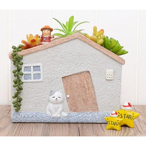 Flower Pots For Indoor Flowers Japanese-style Small Home Flower Pot Home Decor Planters Bedroom Decorations