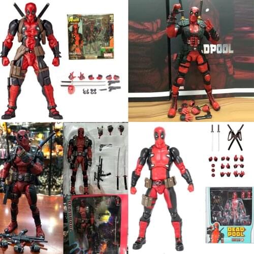 Super Hero Deadpool Action Figure Ultimate Deadpool Figure Superhero kids Toys for Boys Children Toy Doll Gift