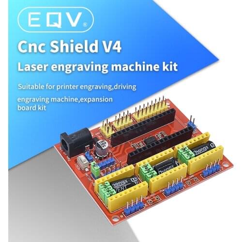 CNC Shield V3 V4 Engraving Machine Compatible With Nano 3.0 / A4988 Driver Expansion Board Module for the 3D Printer Diy Kit