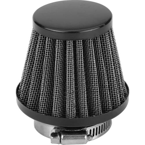 38mm Air Filter Intake Induction Kit for Off-road Motorcycle Quad Dirt Pit Bike Black Comes with clamp and flush rubber adapters