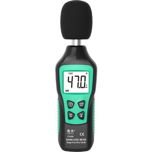 Fuyi FY826 decibel meter noise tester home noise meter sound level meter high precision sound sensor