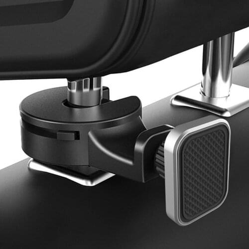 Magnetic Car Phone Holder Hook Back Seat Headrest Universal Holder Mount Stand iPad For iPhone Soporte Magnet P8B2