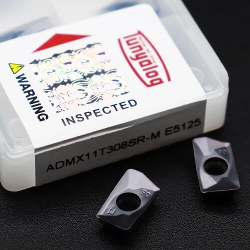 ADMX11T308 SR M E5125 Milling Tools Face Mill ADMX 11T308 Carbide Insert Lathe Cutter Tool Turning Inserts