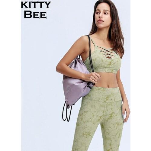 Sport Yoga Set Gym Clothing Fitness Women Workout Jogging Suits Women Tracksuit Sexy Sports Bra High Waist Leggings Women Outfit