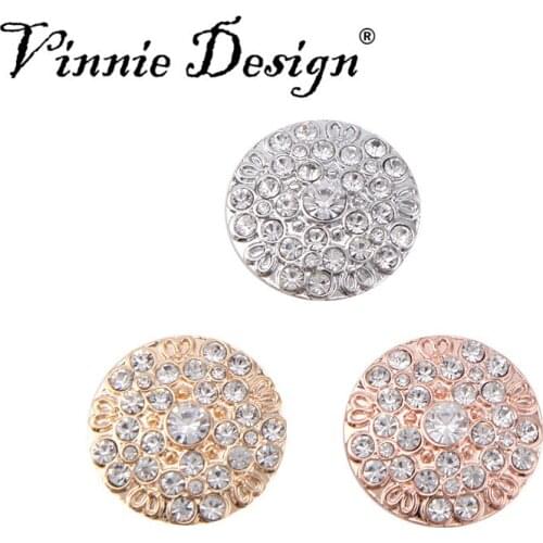 Vinnie Design Jewelry Big Size Crystal Round Slide Charms fit on 10mm Stainless Steel Leather Wrap Bracelets 5pcs/lot