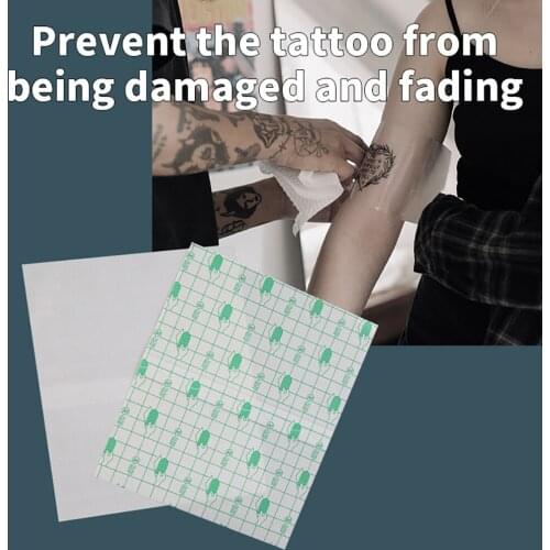 5PCS/Bag Waterproof PU Film Anti-allergic Wound Dressing Fixation Tape Tattoo Film Aftercare Skin Healing Tattoo Repair Stickers