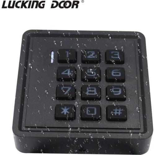 Waterproof Proximity Rfid ID IC Card Door Access Control Keypad Reader 125KHz 13.56Mhz Wiegand 26 Card Reader