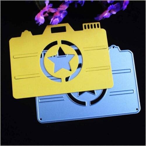 YLCD732 Camera Frame Metal Cutting Dies For Scrapbooking Stencils DIY Album Paper Cards Decoration Embossing Folder Die Cutter