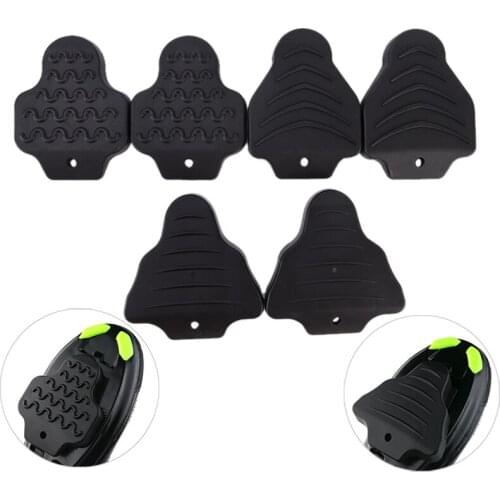 1 Pair 3 Styles Quick Release Rubber Cleat Cover Bike Pedal Cleats Covers for Lock Cleat Covers