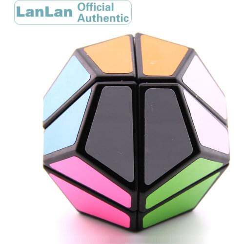LanLan 2x2 Dodecahedron Magic Cube Megaminxeds Speed Puzzle Antistress Brain Teasers Educational Toys For Children