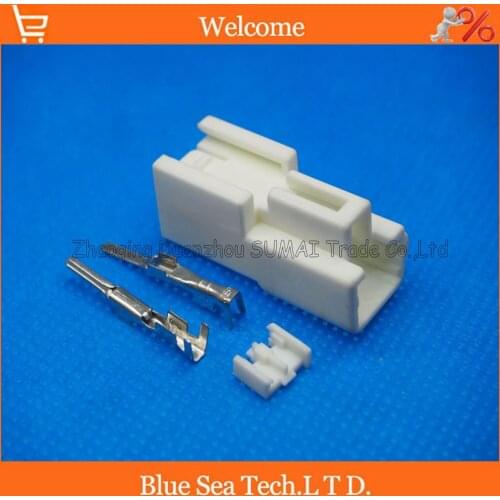 20 sets 2Pin male Auto sensor connector,Auto Reading lamp plug / ABS sensor plug for Toyota,VW,Honda etc