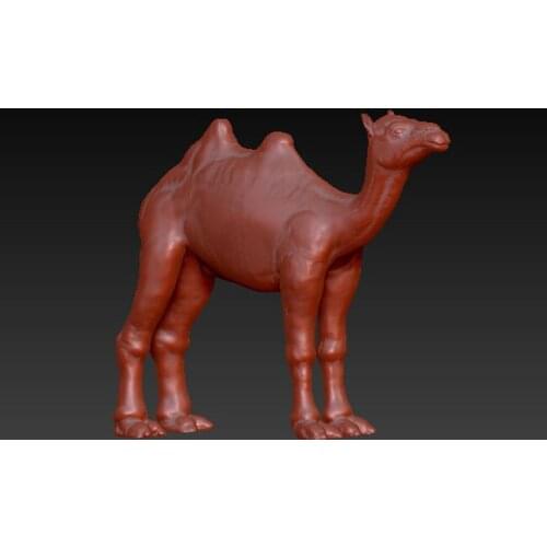 3D model for cnc or 3D printers in STL file format Camel