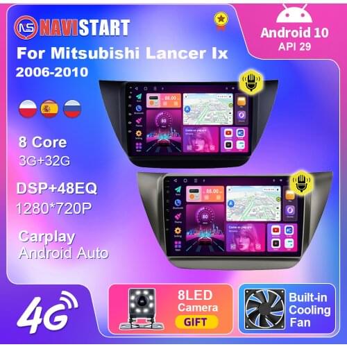For Mitsubishi Lancer IX 2006-2010 Android Car Radio Stereo Multimedia Video Player Autoradio Carplay 2din Auto Audio for Cars