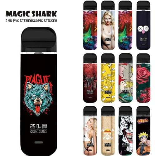 Flower Painting Joker One Piece Sexy Lady Film Case Skin for Smok Novo X Sticker Cover for Novo X