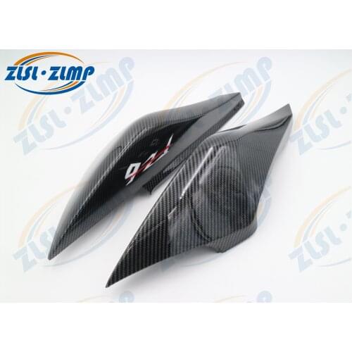 FZ6N 07-09 FZ6 N carbon fiber color upper tail rear seat cover frame fairing protector FZ-6N FZ 6N 2007-2009 FZ6N