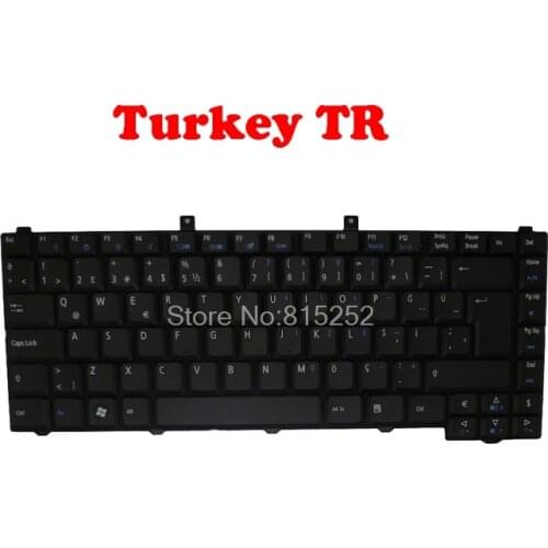 Keyboard For ACER For Aspire 3002LCI 3002WLCI 3002WLMI 3003WCI 3003WLCI 3020 3040 3050 3500 3502LCI 3502NLCI 3502WLCI TR Turkey