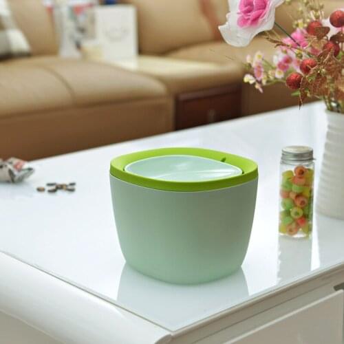 Mini trash can storage bucket trash bucket sanitary storage bucket with detachable shaking lid