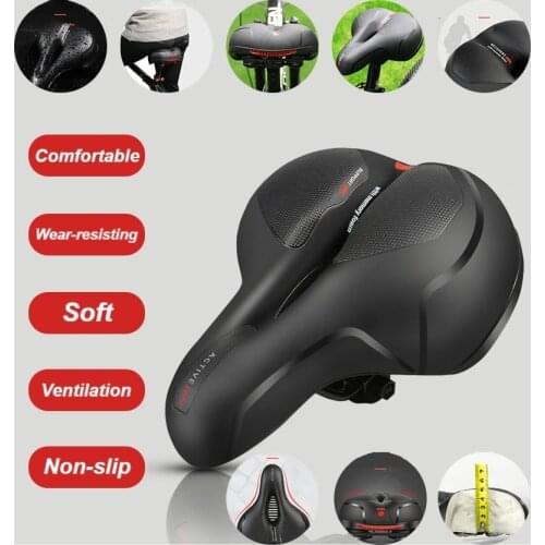 New Bicycle Cushion Mountainous Bicycle Cushion Seat Bicycle Saddle Thickened High Density Sponge Cushion Bike Accessories