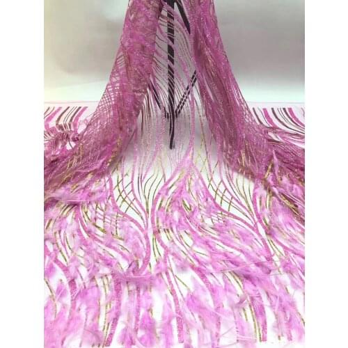 New design sequined French lace fabric high quality African mesh lace fabric sequined Nigerian wedding lace fabric D3621