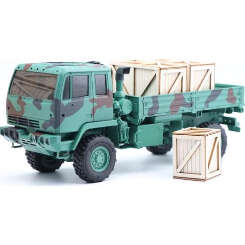 Orlando Hunter Model M01 Military TruckTransportation Materials 1:32 24 18 Decor Pieces Wooden Box