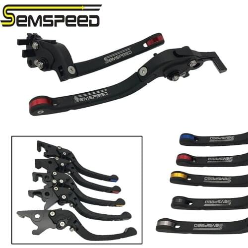SEMSPEED Motorcycle CNC Folding Levers For Aprilia FALCO / SL1000 2000-2002 2003 2004 Adjustable Foldable Brake Clutch Levers