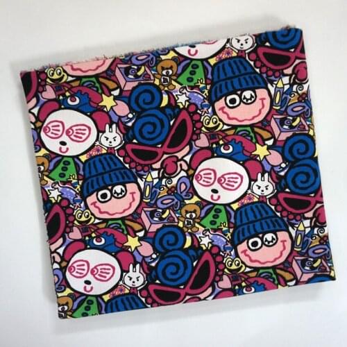 90*145cm Japanese style handmade patchwork Canvas fabric cloth home textile Sewing DIY Tablecloth Sofa Cover Curtain