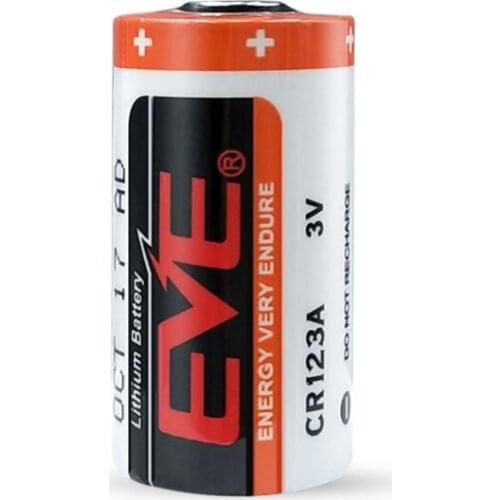 1PCS CR123A water meter battery CR17335 flashlight battery laser pen camera 3V lithium battery