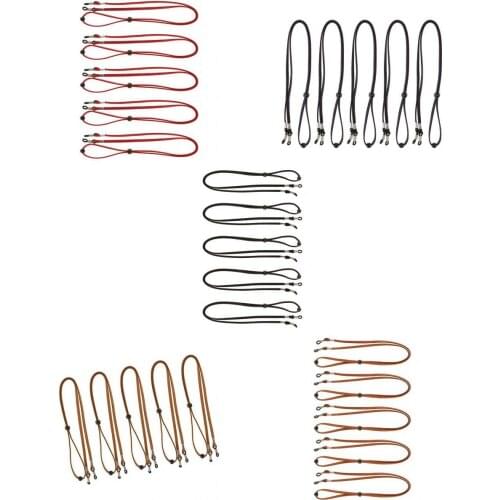 25 Pieces Rope Adjustable Sunglasses Strap Glasses Necklace Holder