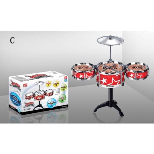 7pieces series Educational Toys for children Musical Instrument Drum kit toys Tom-tom Drum set toys Jazz drum baby toys