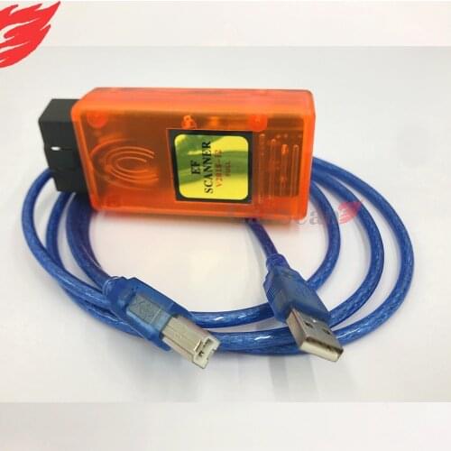 Car auto diagnostic scanner EF SCANNER V2018 10 BASIC version ECU programming E60, E65, E66, E70, E71, E81, E82, E87, E88, E90