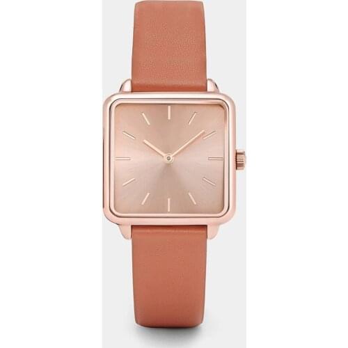 Reloj mujer classic brand women watches fashion square leather ladies watches quartz wrist watch zegarek damski montre femme