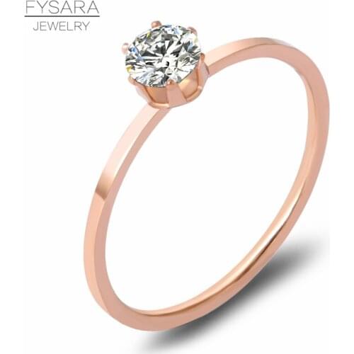 Кольца с кристаллами FYSARA China At AliExpress