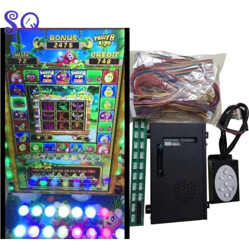 Slot machine tragamonedas fruit king/fruit machine gambling game/fruit king 8 Great game fun casual games