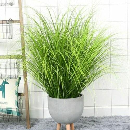 60cm Artificial Plants Green grass Plastic plant Artificial Grass desktop decor grass for Garden Outdoor Decoration Fake Plant
