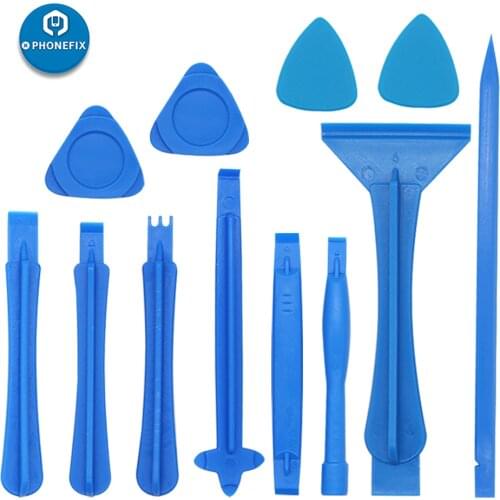 12pcs Plastic Spudger Pry Opening Tools Kit For iPhone Tablet PC LCD Screen Opening Repair Hand Tools for Electronics Tool Kit