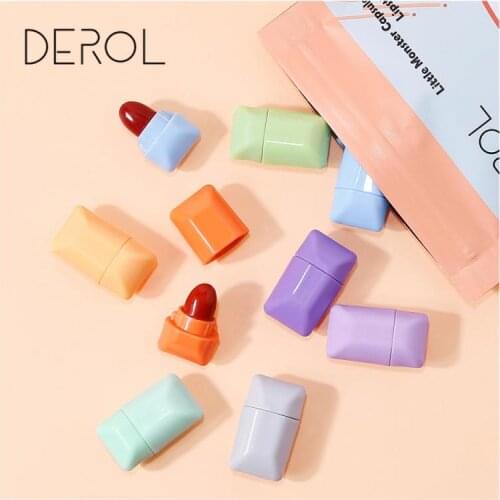 Candy Lip Gloss Set Moisturizing Matte Lipstick Cosmetic Red Velvet Lipgloss Long Lasting Candy Lips Makeup Girls Gift TSLM1