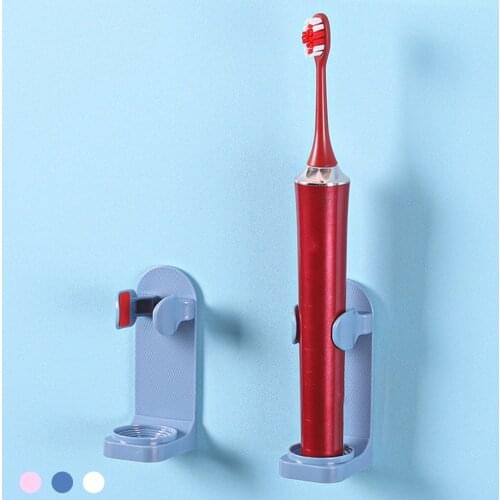 Wall Mounted Universal Electric Toothbrush Holder Anti-stain Adjustable Toothbrush Storage Bracket Ordinary/Non-slip Style