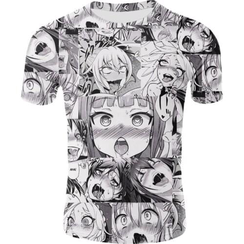 New fashion anime T-shirt 3D printing mens and womens clothing apparel endless pattern O-neck hip-hop T-shirt Harajuku casual