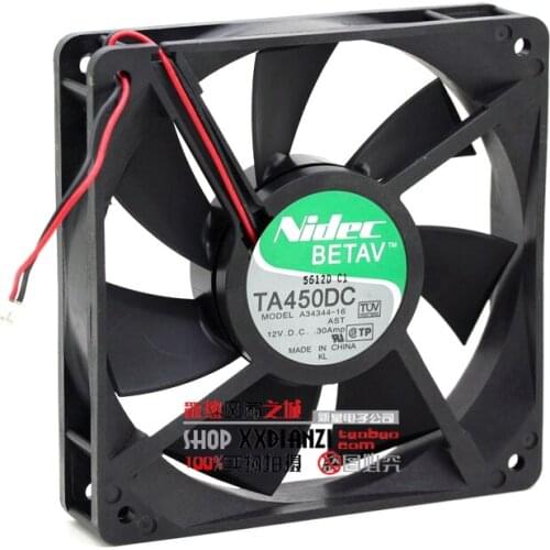 NEW NIDEC TA450DC A34344-16 12025 12V 0.30A cooling fan