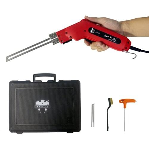 KS EAGLE Hot Knife Foam Cutter Heavy Duty Electric Carving Knife for Foam Sculpting Cutting Tool Kit with Blades and Accessory