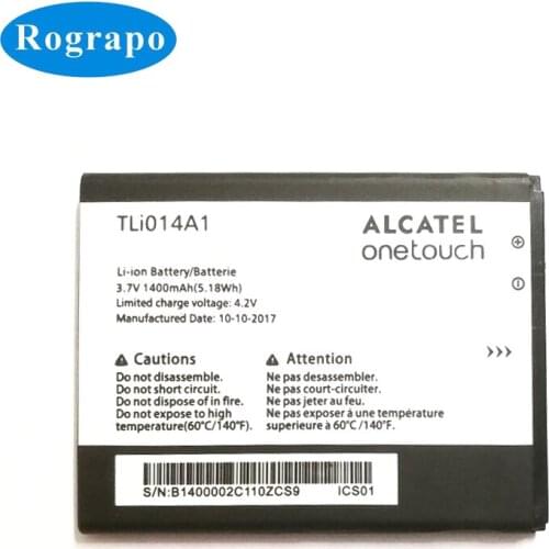 Full New 1400mAh Li-ion Battery For Alcatel Pixi 3 4.5 (4.5) OT 4013D OT-4013D Bateria Baterij Cell Mobile Phone Batteries